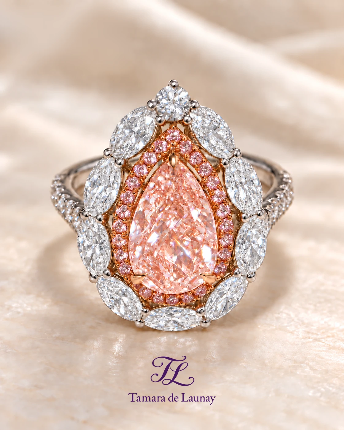 L’Amour de Tamara — Pear, Editorial visualization